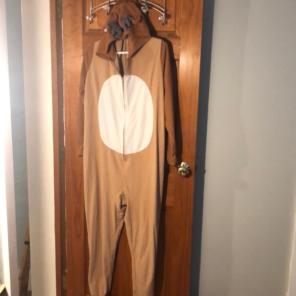 Disney Frozen Sven fleece Onesie Costume Pajama